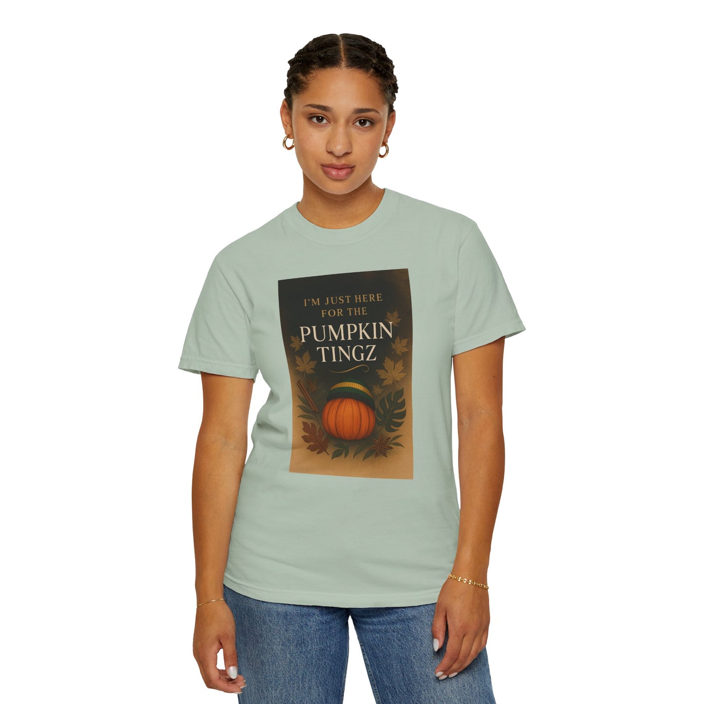 Pumpkin Vibes T-Shirt: Autumn Apparel for Fall Lovers, Halloween Party Tee, Cozy Thanksgiving Top, Pumpkin Spice Fans