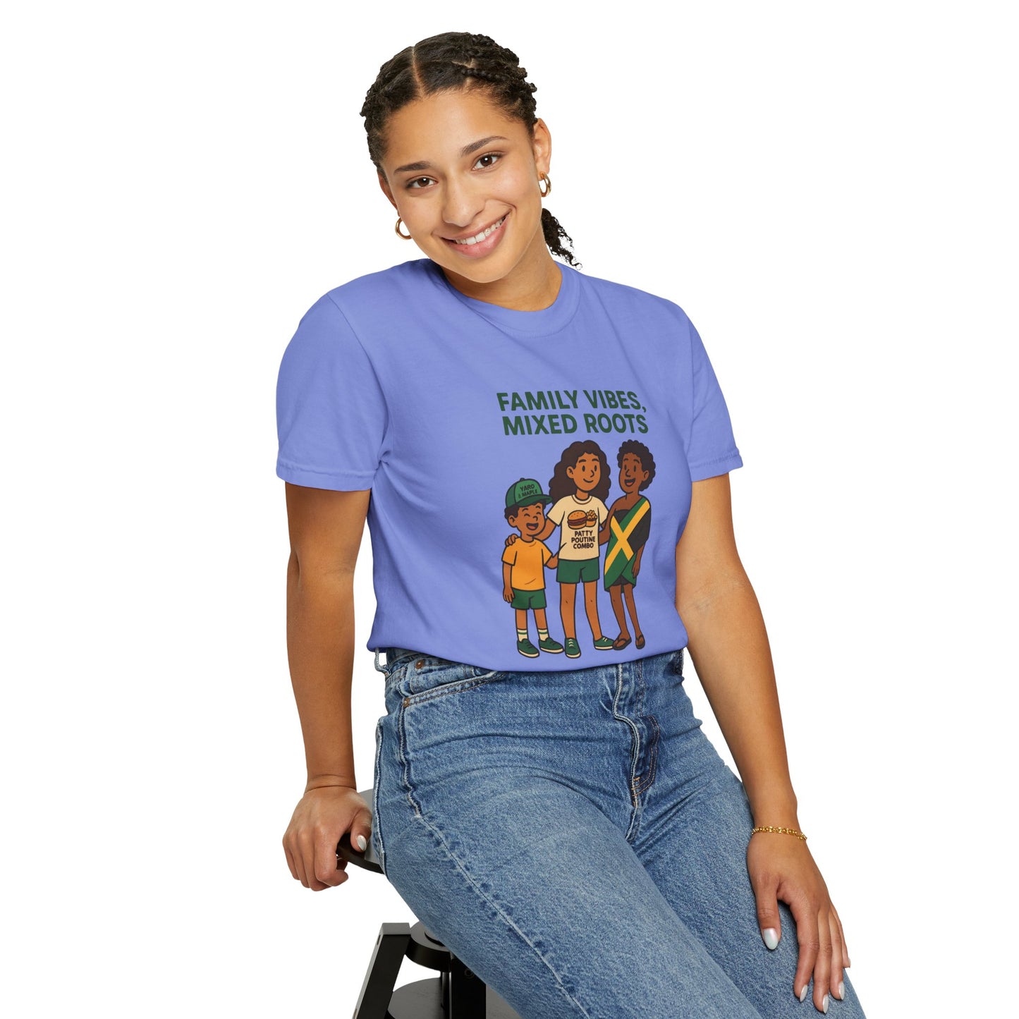 Family Vibes T-Shirt, Unisex Clothing, Mixed Roots Shirt, Family Reunion Outfit, Cultural Celebration Apparel, Summer Casual Wear