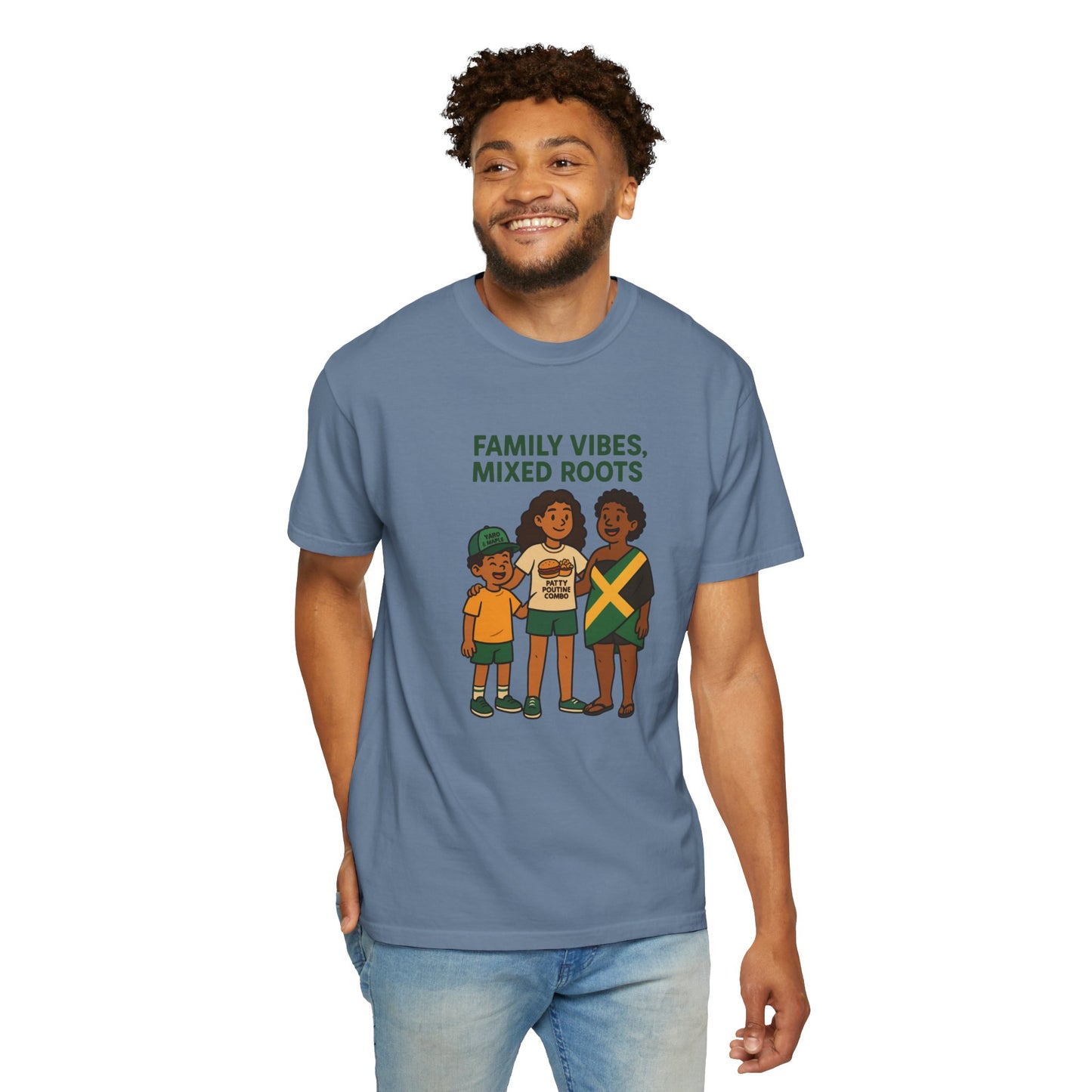 Family Vibes T-Shirt, Unisex Clothing, Mixed Roots Shirt, Family Reunion Outfit, Cultural Celebration Apparel, Summer Casual Wear