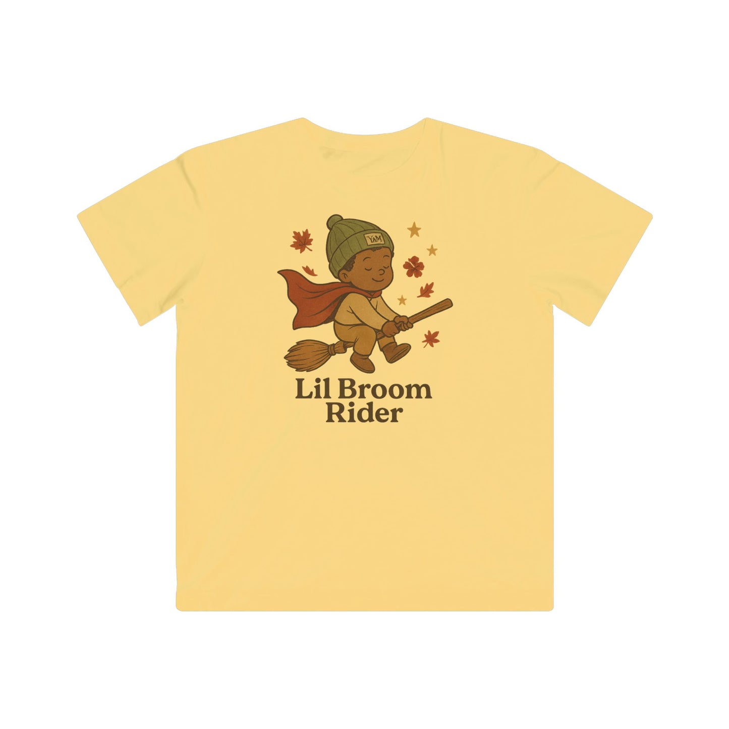 Kids Halloween T-Shirt, Lil Broom Rider Tee, Cute Fall Shirt, Kids Costume Tee, Wizard Outfit, Fun Halloween Apparel