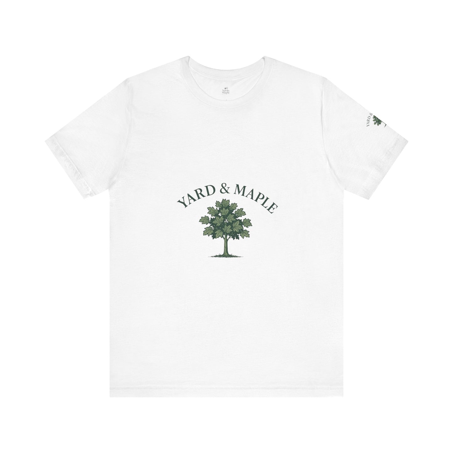 Yard & Maple Unisex Tee, Nature Lover T-Shirt, Eco-Friendly Apparel, Gift for Tree Huggers, Casual Everyday Wear