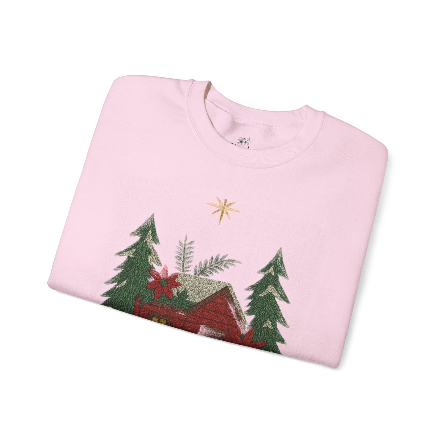 Cozy Holiday Sweatshirt - Island Noel Design, Unisex Christmas Crewneck, Winter Apparel, Gift for Him/Her, Seasonal Fashion