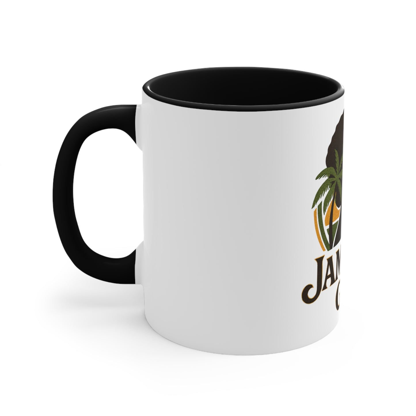 Colorful Jamaican Accent Mug, 11oz Coffee Cup, Unique Gift, Office Decor, Fun Tea Mug, Vibrant Caribbean Style
