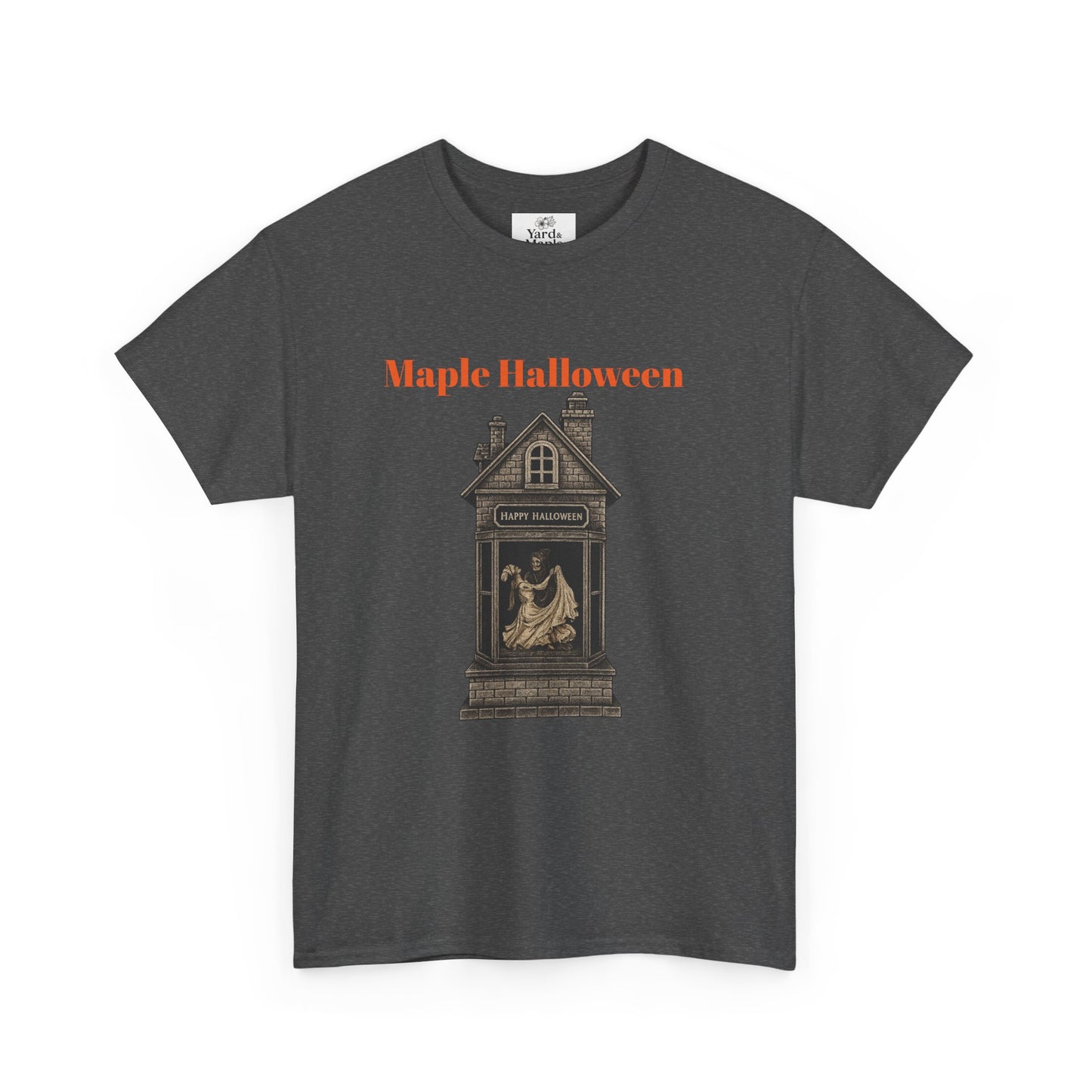 Halloween Graphic Tee, Spooky Season Shirt, Maple Halloween T-Shirt, Unisex Cotton Tee, Fall Fashion Top, Holiday Gift