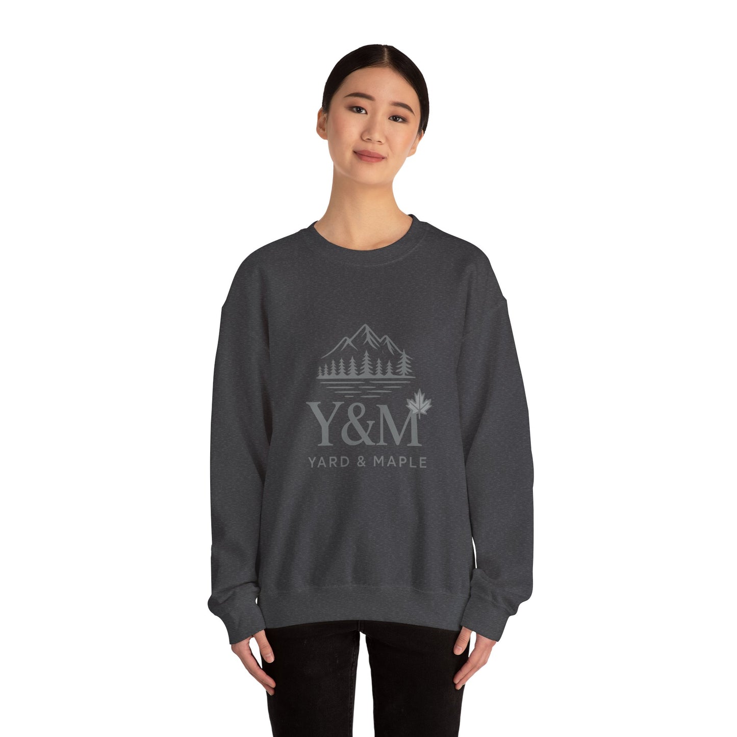 Cozy Outdoor Adventure Sweatshirt | Y&M Mountain Design, Gift for Nature Lovers, Fall Apparel, Hiking Wear