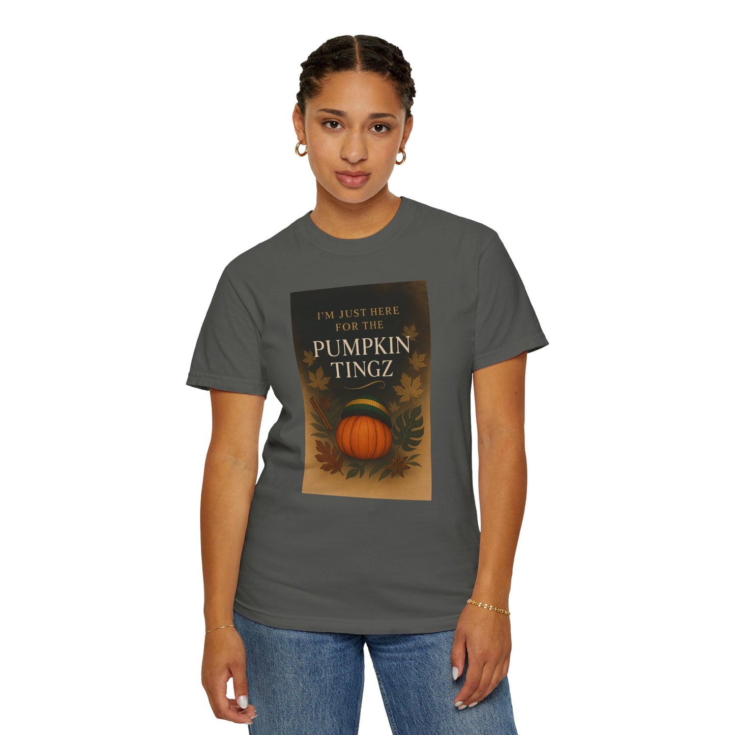 Pumpkin Vibes T-Shirt: Autumn Apparel for Fall Lovers, Halloween Party Tee, Cozy Thanksgiving Top, Pumpkin Spice Fans