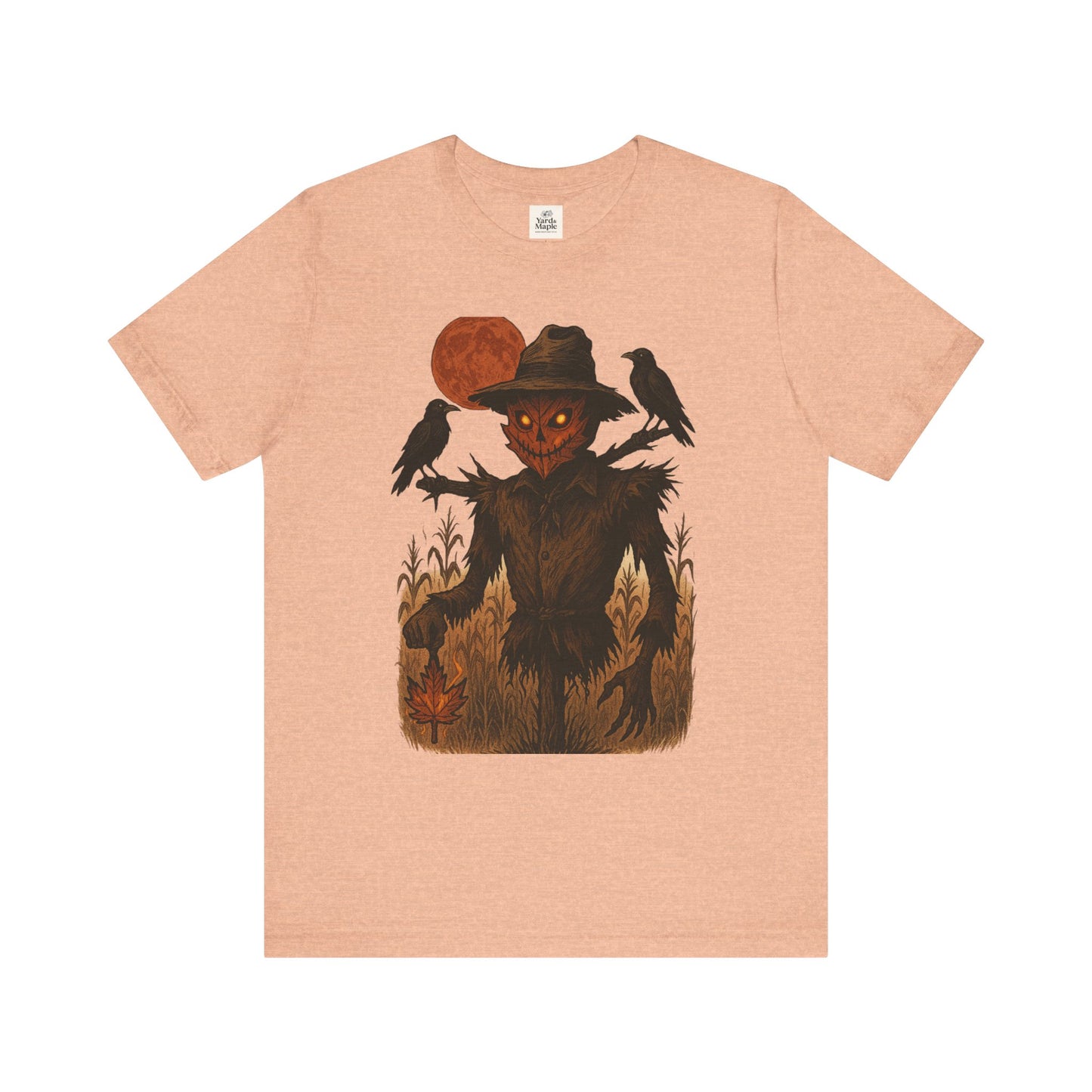 Spooky Scarecrow Graphic Tee | Unisex Halloween Shirt, Fall Fashion, Halloween Costume Tee, Scary Tee, Gift for Horror Lovers