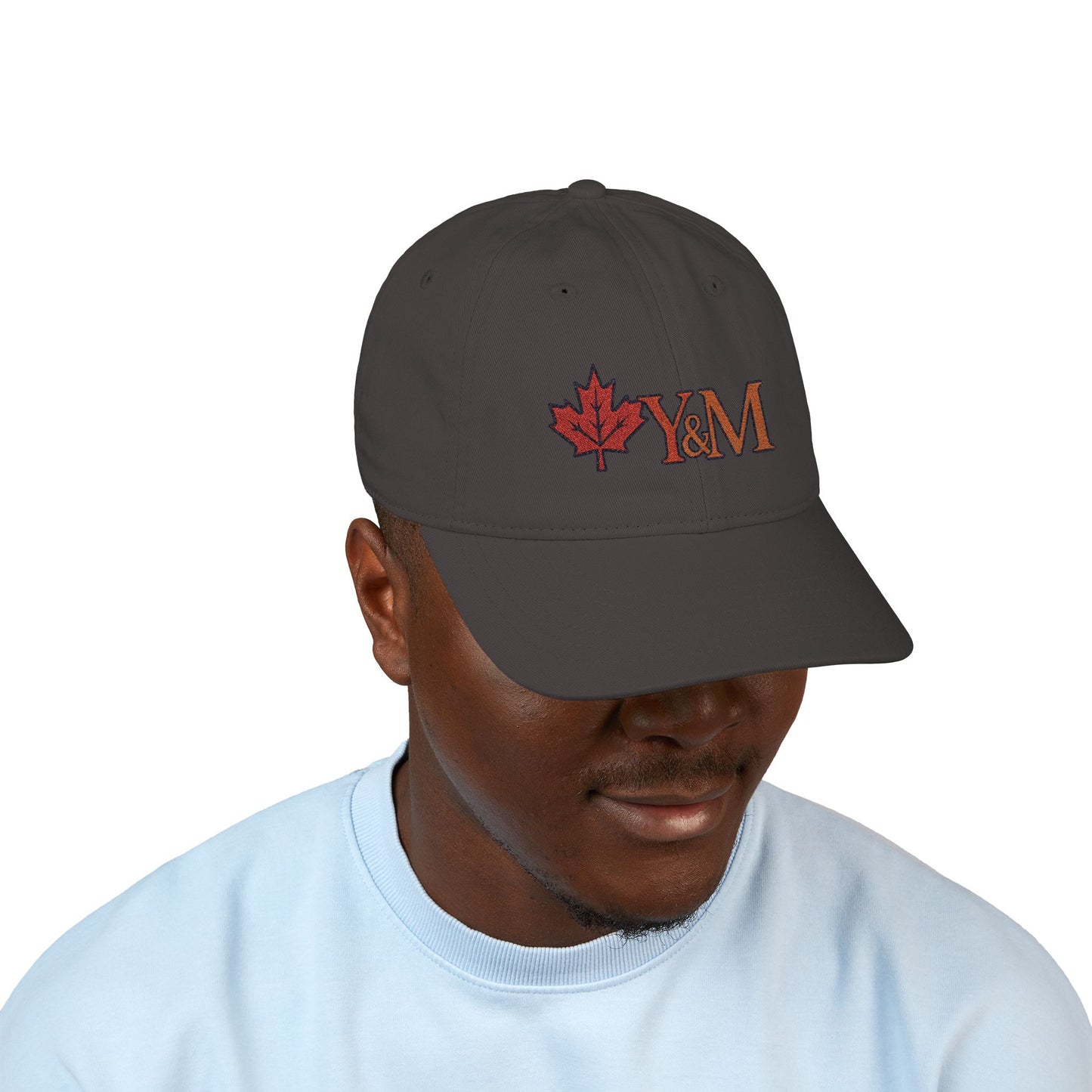 Organic Embroidered Baseball Cap - Canada Inspired, Stylish Sun Protection, Gifts for Nature Lovers, Outdoor Adventures, Everyday Wear