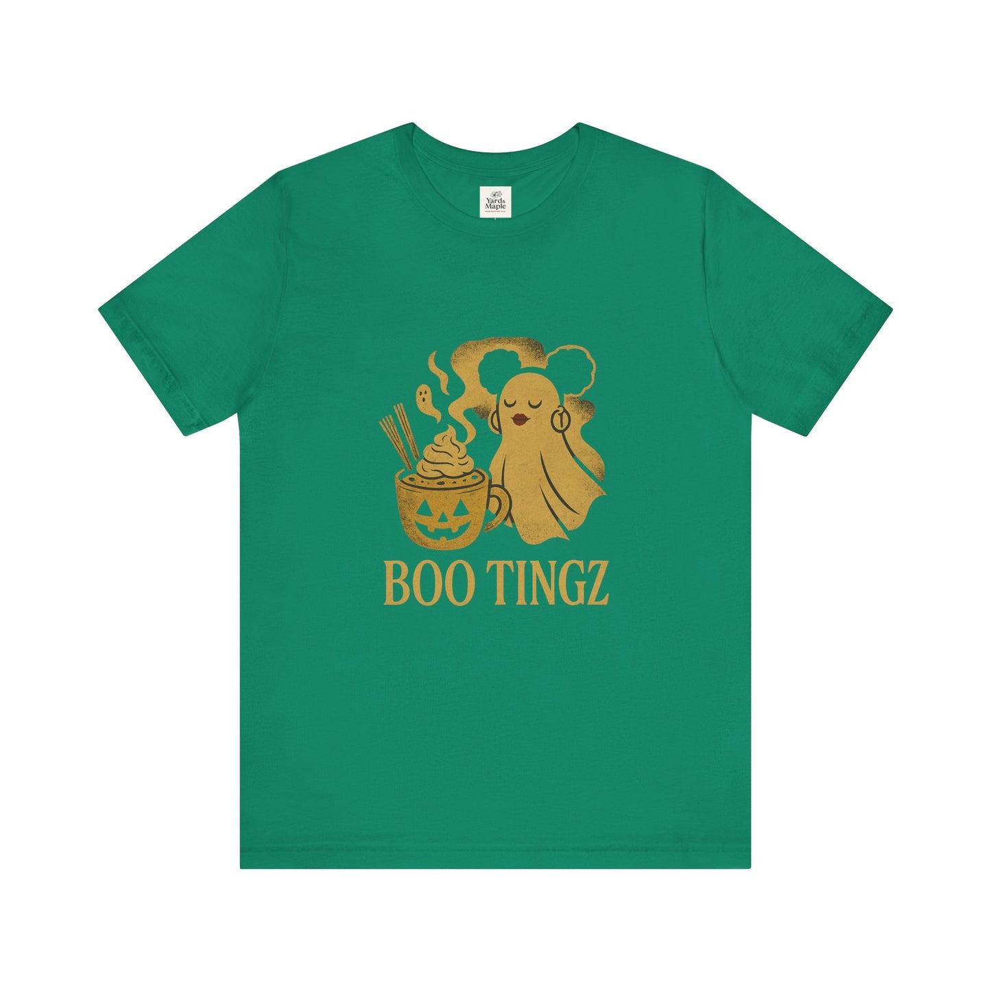 Spooky Ghost 'Boo Tingz' Tee for Halloween Fun