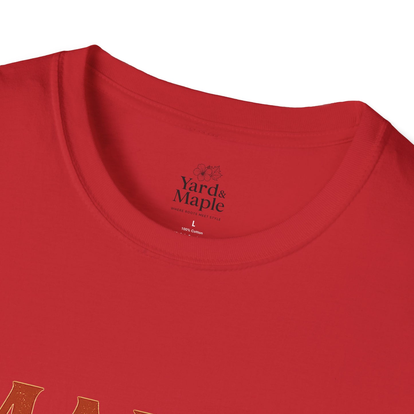 Maple Leaves & Patois Please Unisex T-Shirt, Casual Tee, Gift for Nature Lovers, Summer Wear, Eco-Friendly Fashion