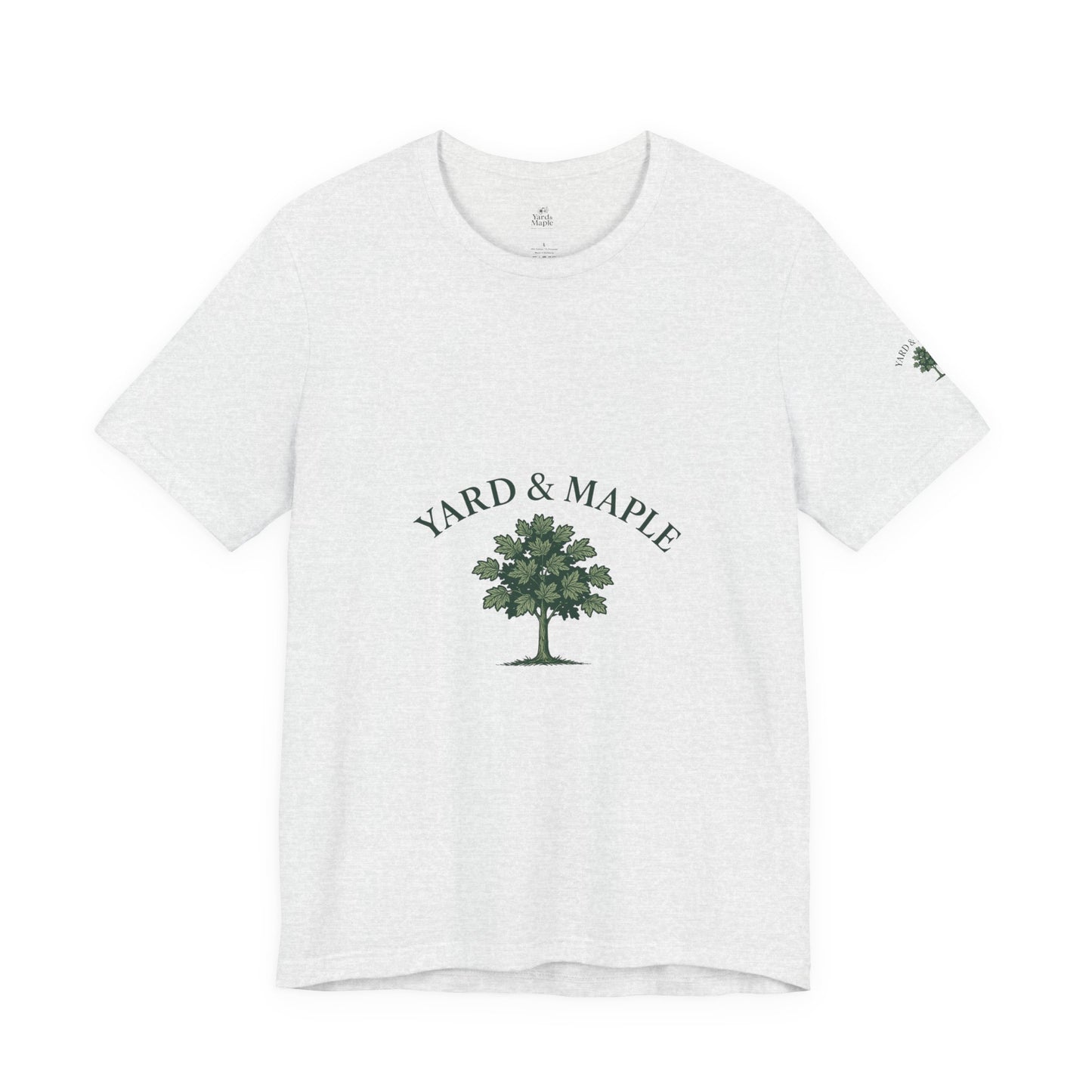 Yard & Maple Unisex Tee, Nature Lover T-Shirt, Eco-Friendly Apparel, Gift for Tree Huggers, Casual Everyday Wear