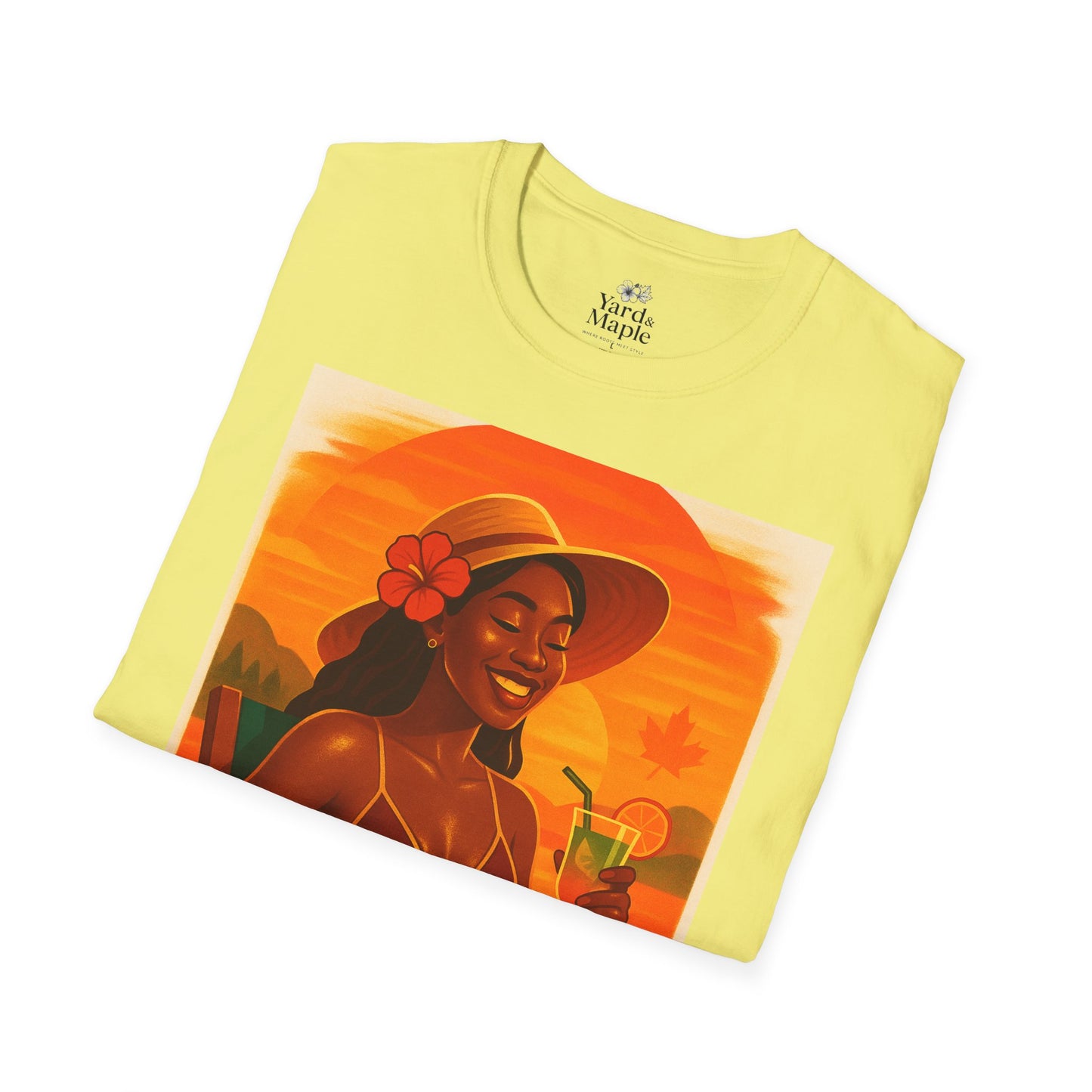 Tropical Vibes T-Shirt, Summer Graphic Tee, Vacation Outfit, Beachwear, Casual Wear, Gift for Her