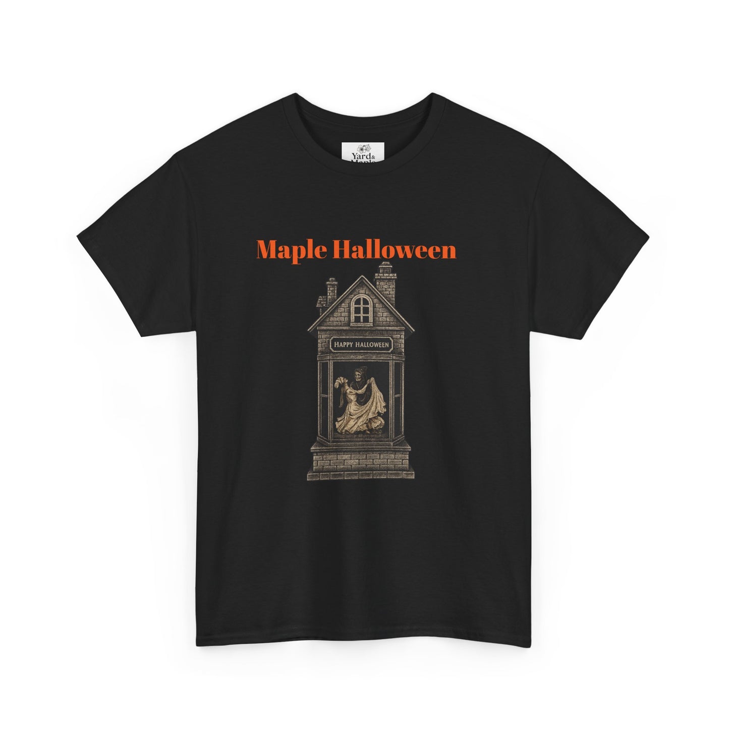 Halloween Graphic Tee, Spooky Season Shirt, Maple Halloween T-Shirt, Unisex Cotton Tee, Fall Fashion Top, Holiday Gift