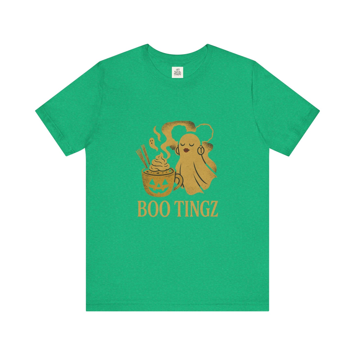 Spooky Ghost 'Boo Tingz' Tee for Halloween Fun