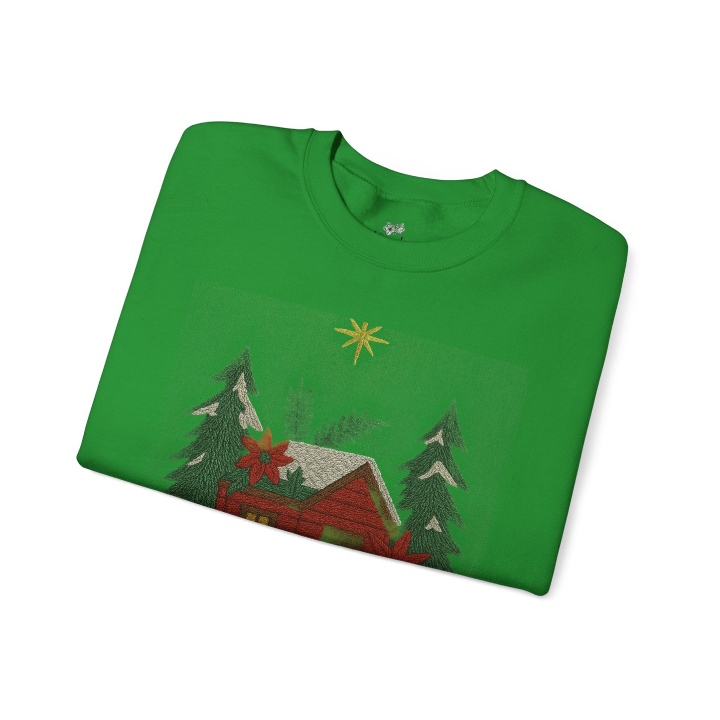 Cozy Holiday Sweatshirt - Island Noel Design, Unisex Christmas Crewneck, Winter Apparel, Gift for Him/Her, Seasonal Fashion