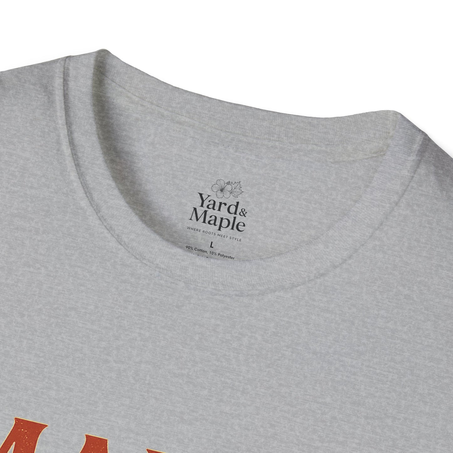Maple Leaves & Patois Please Unisex T-Shirt, Casual Tee, Gift for Nature Lovers, Summer Wear, Eco-Friendly Fashion