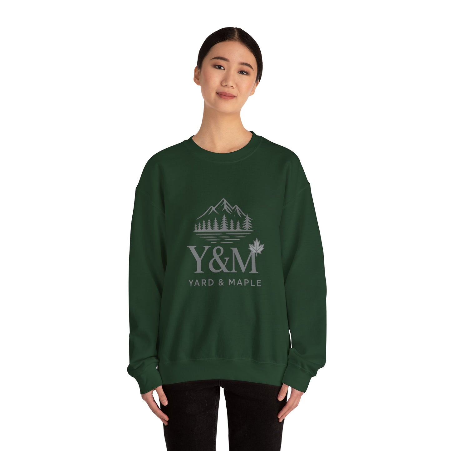 Cozy Outdoor Adventure Sweatshirt | Y&M Mountain Design, Gift for Nature Lovers, Fall Apparel, Hiking Wear