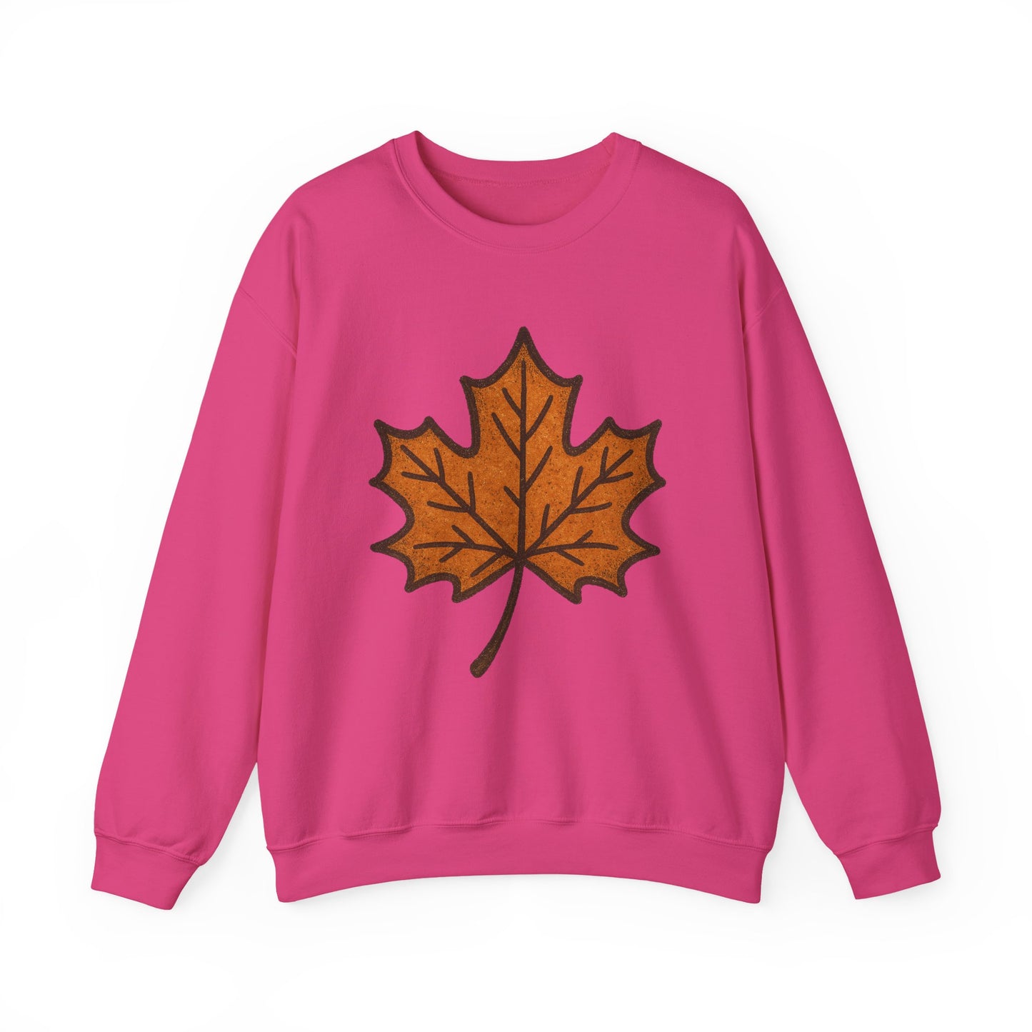 Autumn Leaf Sweatshirt | Unisex Cozy Crewneck | Fall Fashion, Thanksgiving Gift, Seasonal Style, Layering Essential