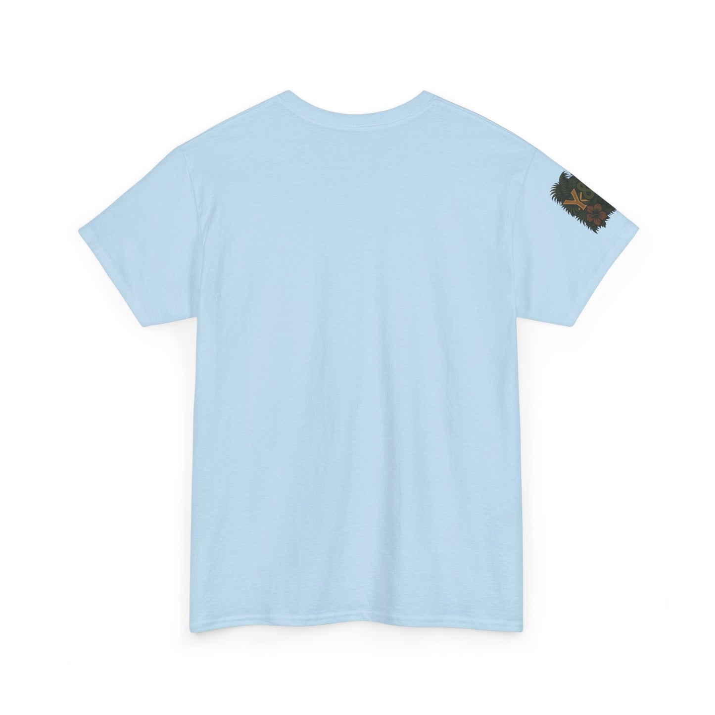 Tropical Vibes Unisex Heavy Cotton Tee, Casual Wear, Perfect for Summer, Beach Days, Gift for Him/Her
