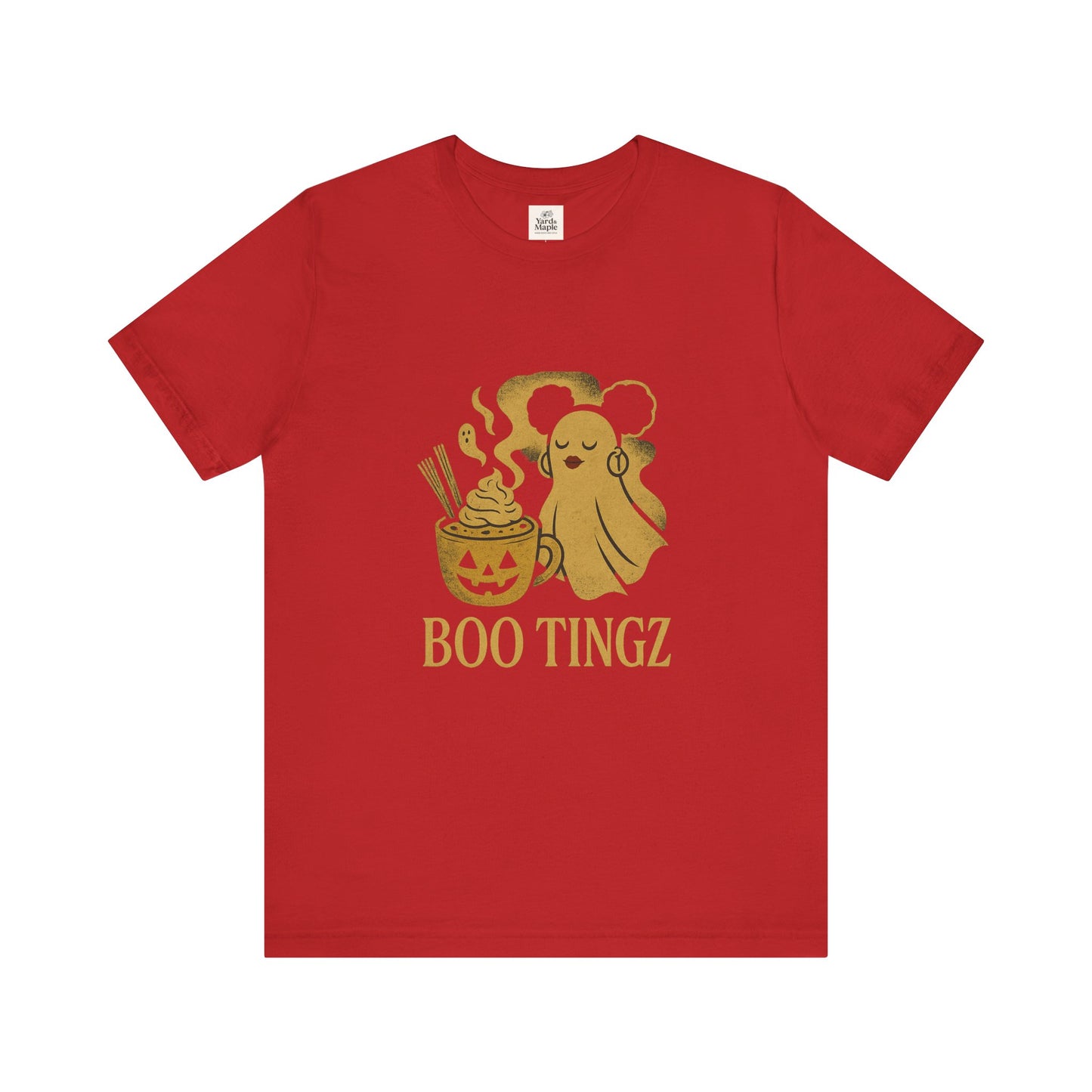 Spooky Ghost 'Boo Tingz' Tee for Halloween Fun