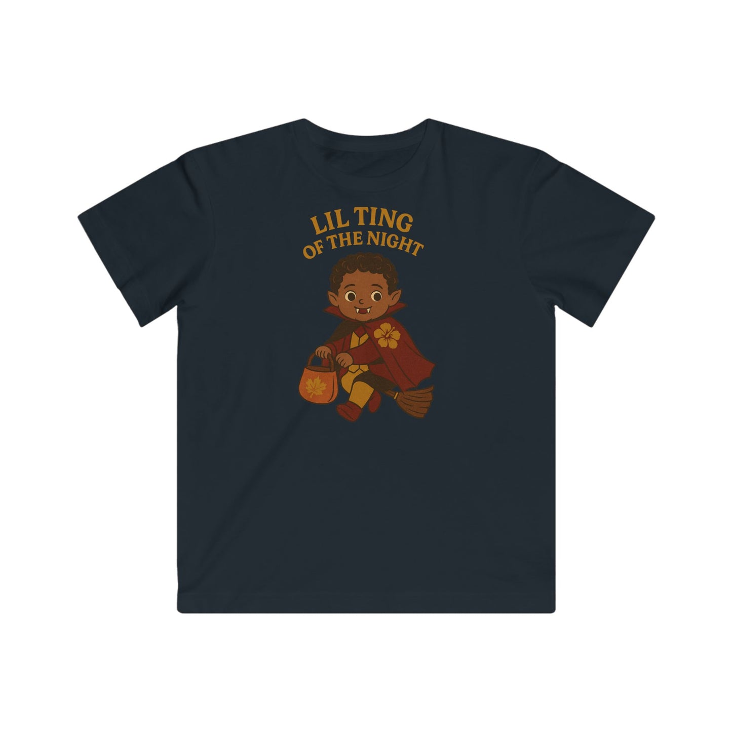 Kids Halloween Tee, Lil Ting of the Night Shirt, Spooky Costume, Autumn Apparel, Trick or Treat Shirt, Fun Kids Clothing