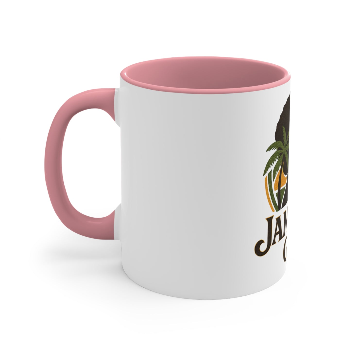 Colorful Jamaican Accent Mug, 11oz Coffee Cup, Unique Gift, Office Decor, Fun Tea Mug, Vibrant Caribbean Style