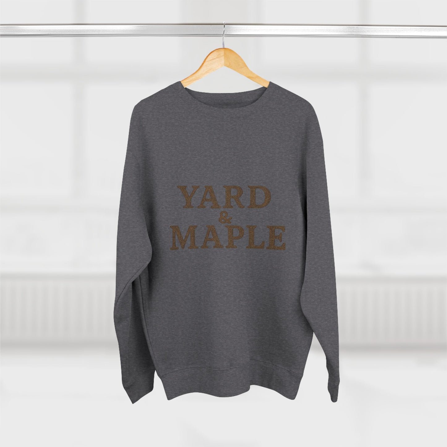 Cozy Yard & Maple Sweatshirt | Unisex Crewneck Style, Perfect for Fall, Thanksgiving, Casual Wear, Gift Idea