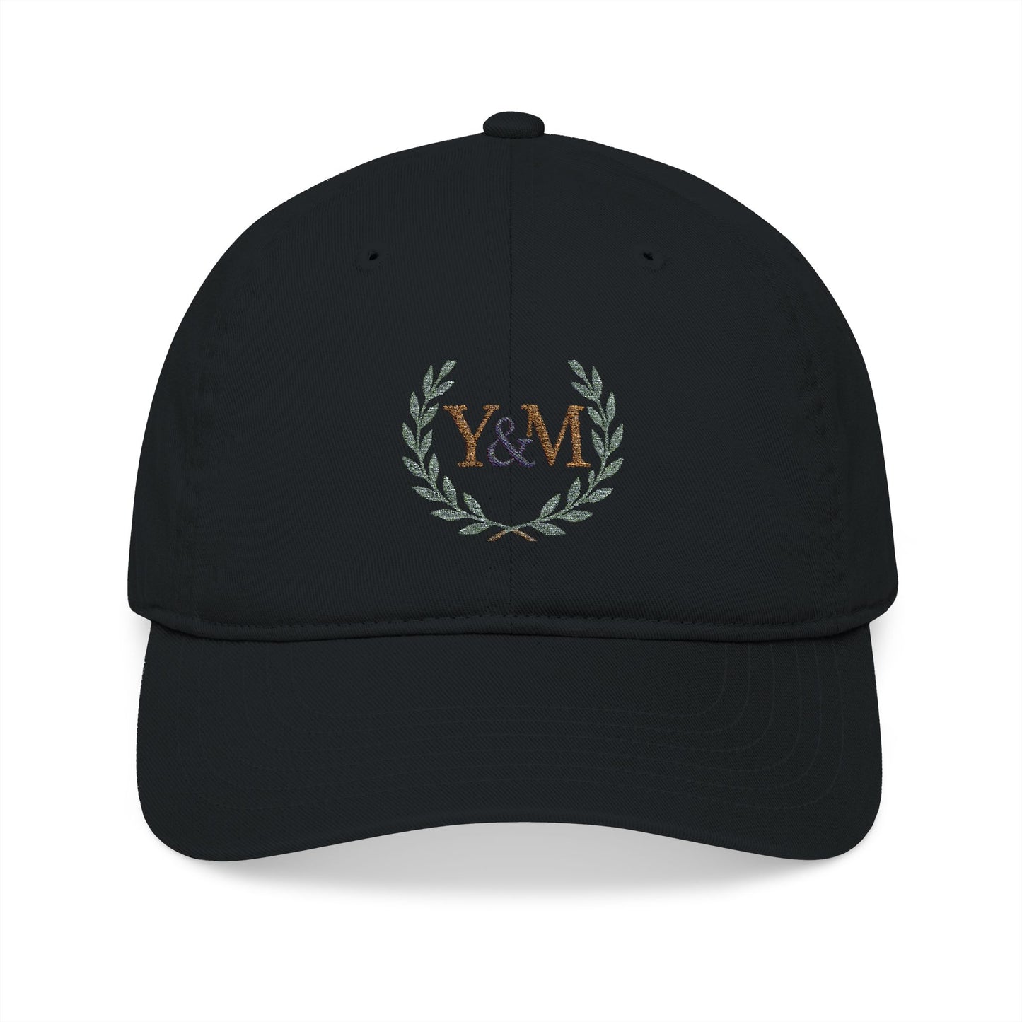 Organic Embroidered Baseball Cap - Unisex Hat, Casual Wear, Eco-Friendly Gift, Outdoor Accessories, Summer Fashion, Sports Cap