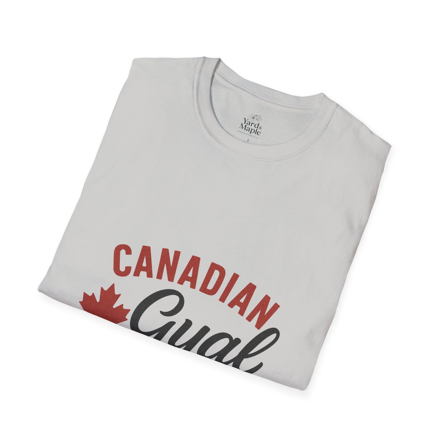 Canada Pride T-Shirt, Canadian Gyal Graphic Tee, Unisex T-Shirt for Her, Canada Day Gift, Maple Leaf Apparel