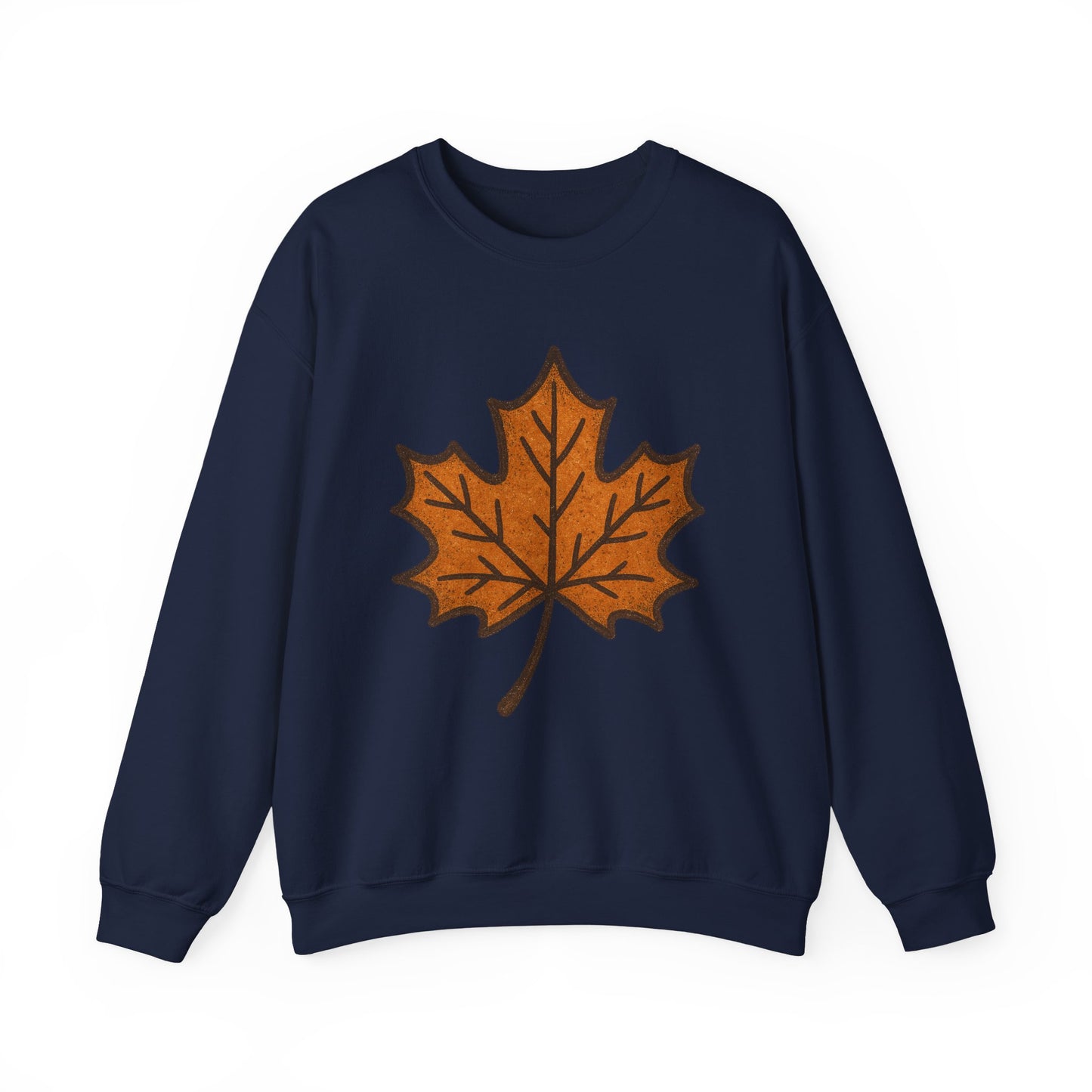 Autumn Leaf Sweatshirt | Unisex Cozy Crewneck | Fall Fashion, Thanksgiving Gift, Seasonal Style, Layering Essential