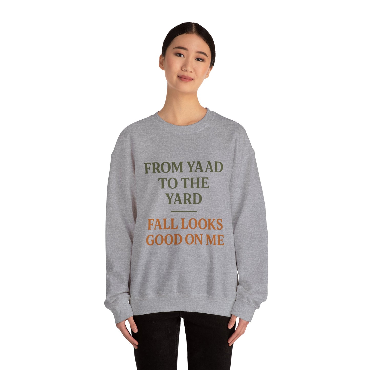 Cozy Fall Sweatshirt: From Yaad to the Yard