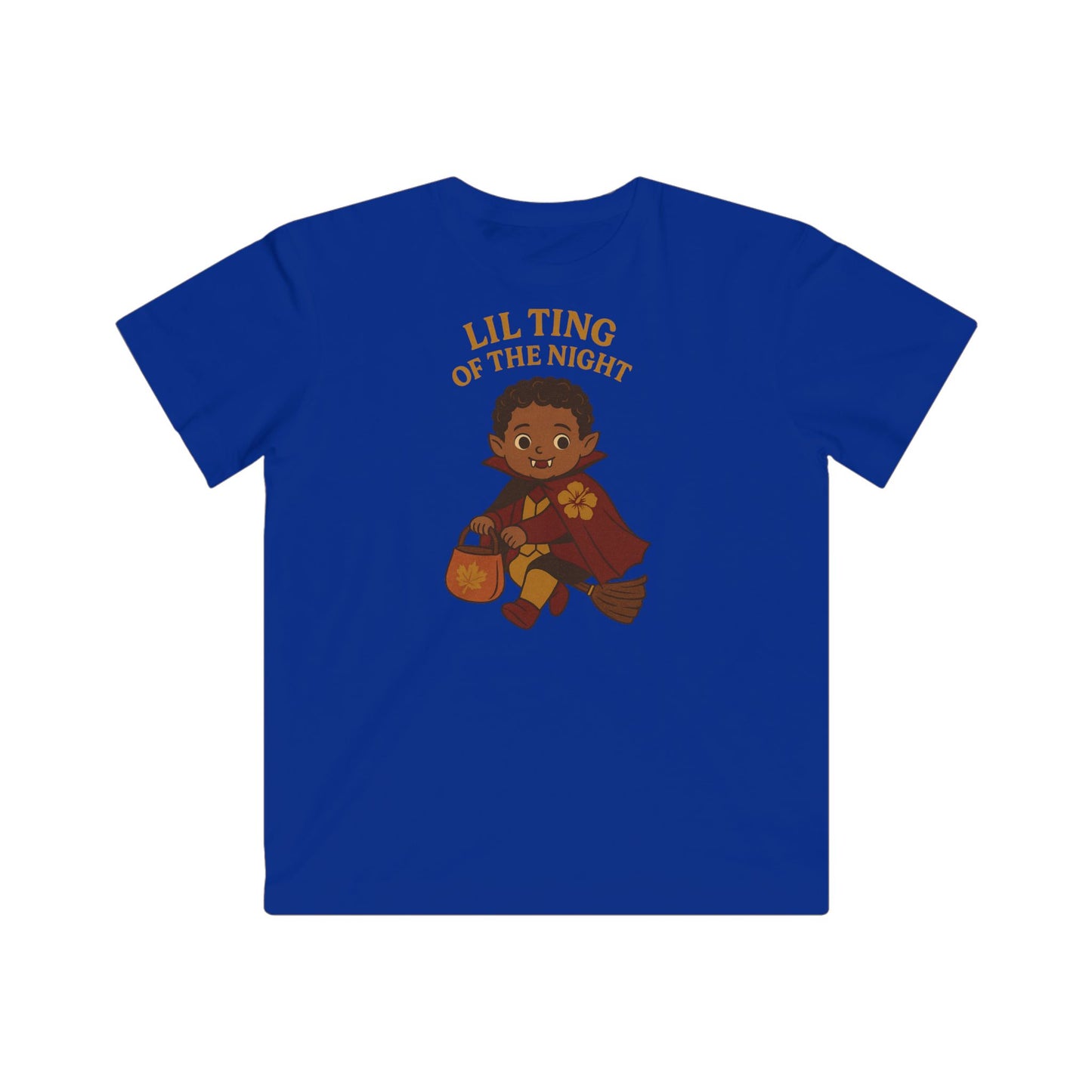 Kids Halloween Tee, Lil Ting of the Night Shirt, Spooky Costume, Autumn Apparel, Trick or Treat Shirt, Fun Kids Clothing