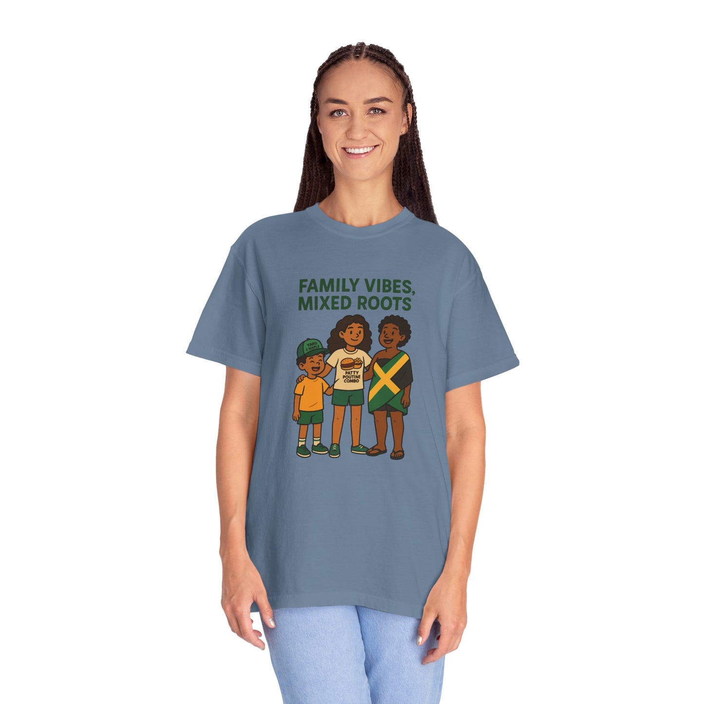 Family Vibes T-Shirt, Unisex Clothing, Mixed Roots Shirt, Family Reunion Outfit, Cultural Celebration Apparel, Summer Casual Wear