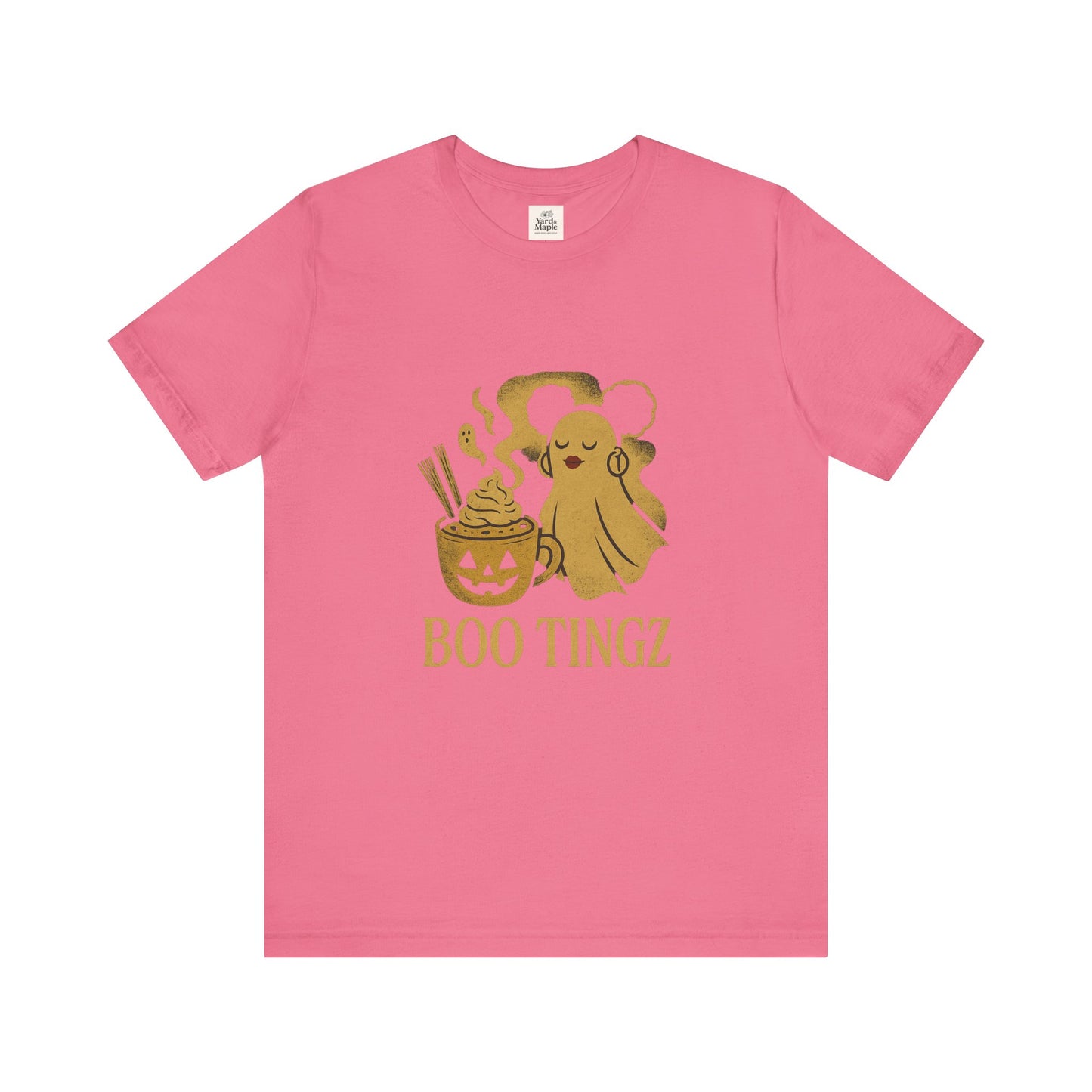Spooky Ghost 'Boo Tingz' Tee for Halloween Fun