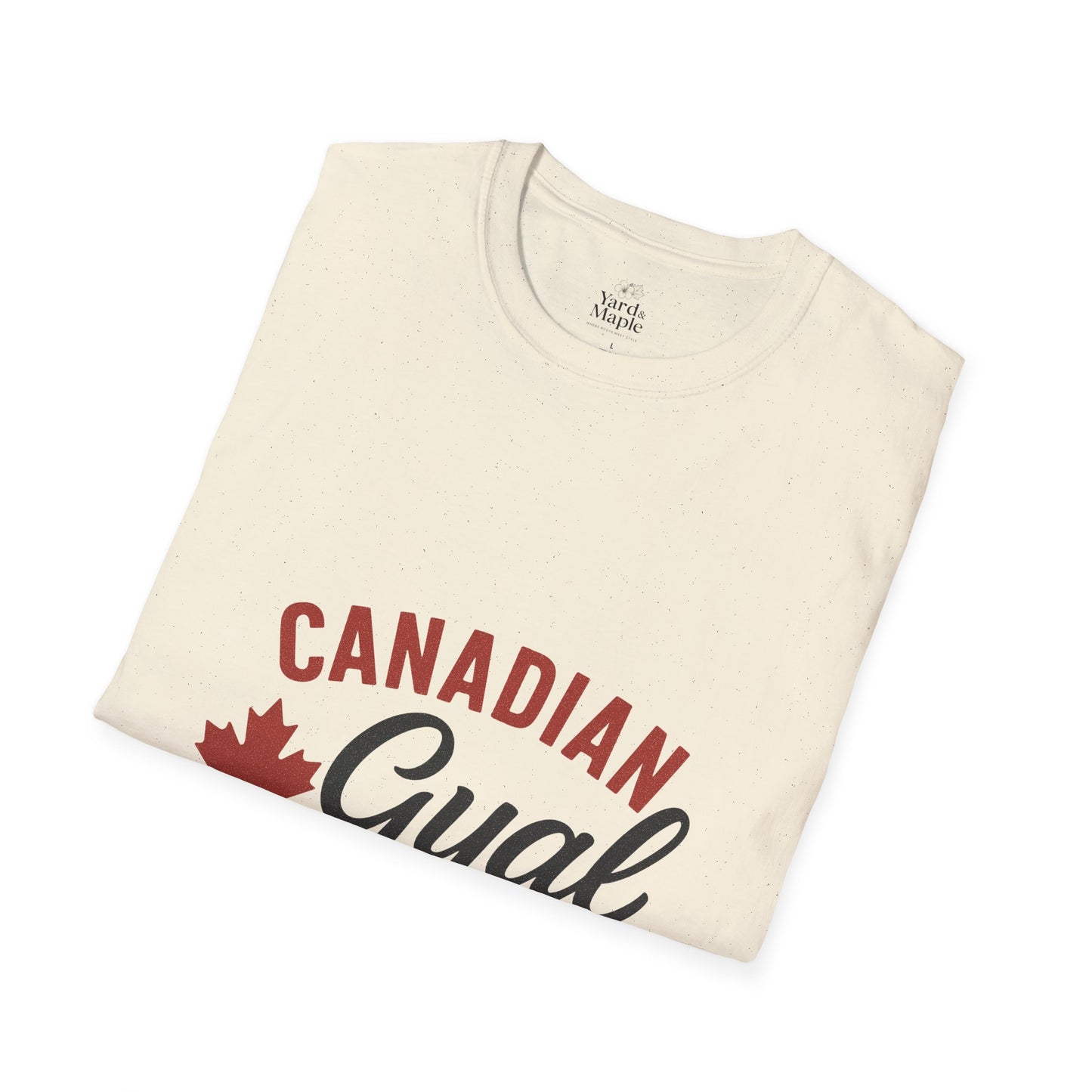 Canada Pride T-Shirt, Canadian Gyal Graphic Tee, Unisex T-Shirt for Her, Canada Day Gift, Maple Leaf Apparel