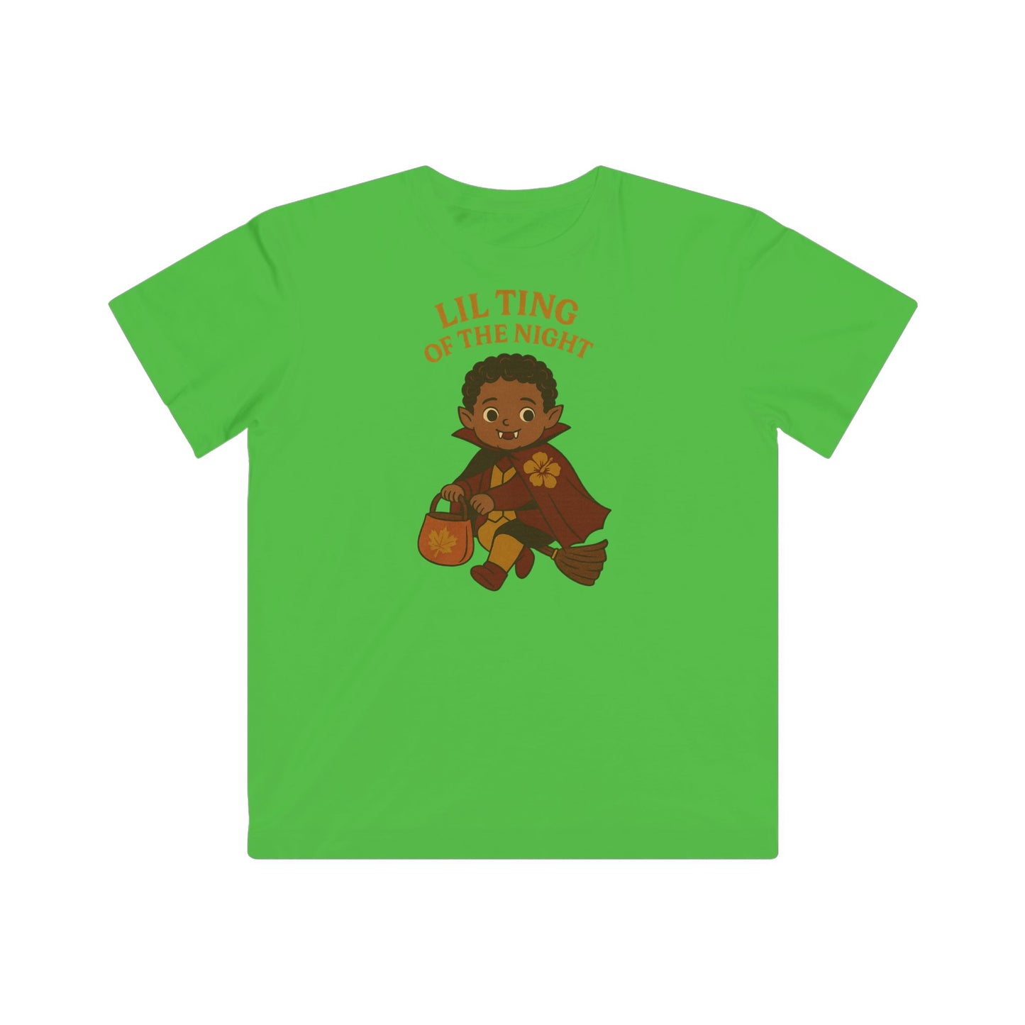 Kids Halloween Tee, Lil Ting of the Night Shirt, Spooky Costume, Autumn Apparel, Trick or Treat Shirt, Fun Kids Clothing