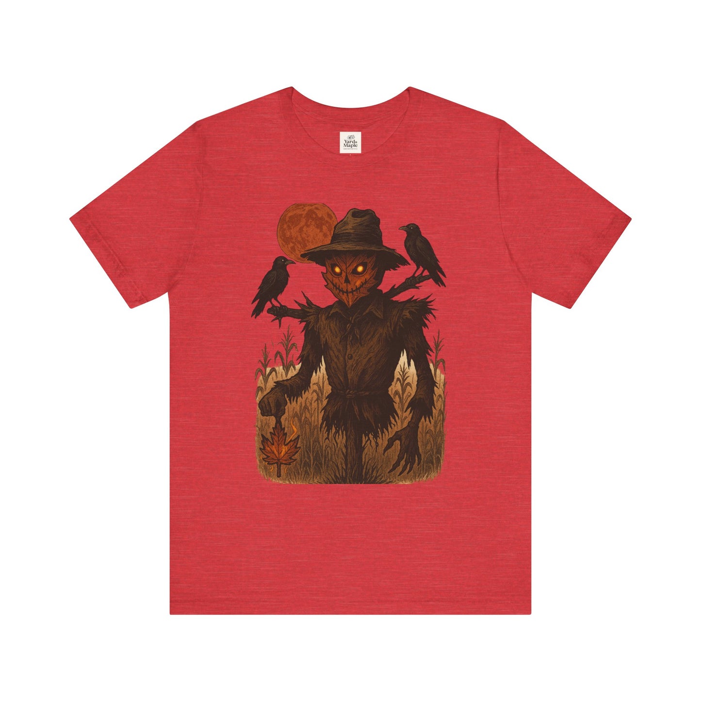 Spooky Scarecrow Graphic Tee | Unisex Halloween Shirt, Fall Fashion, Halloween Costume Tee, Scary Tee, Gift for Horror Lovers