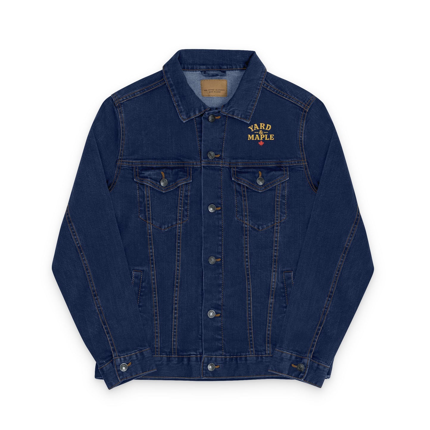 Jamaican Pride Unisex Denim Jacket, Embroidered Jacket, Casual Summer Wear, Festival Outfit, Travel Essential, Gift for Him or Her