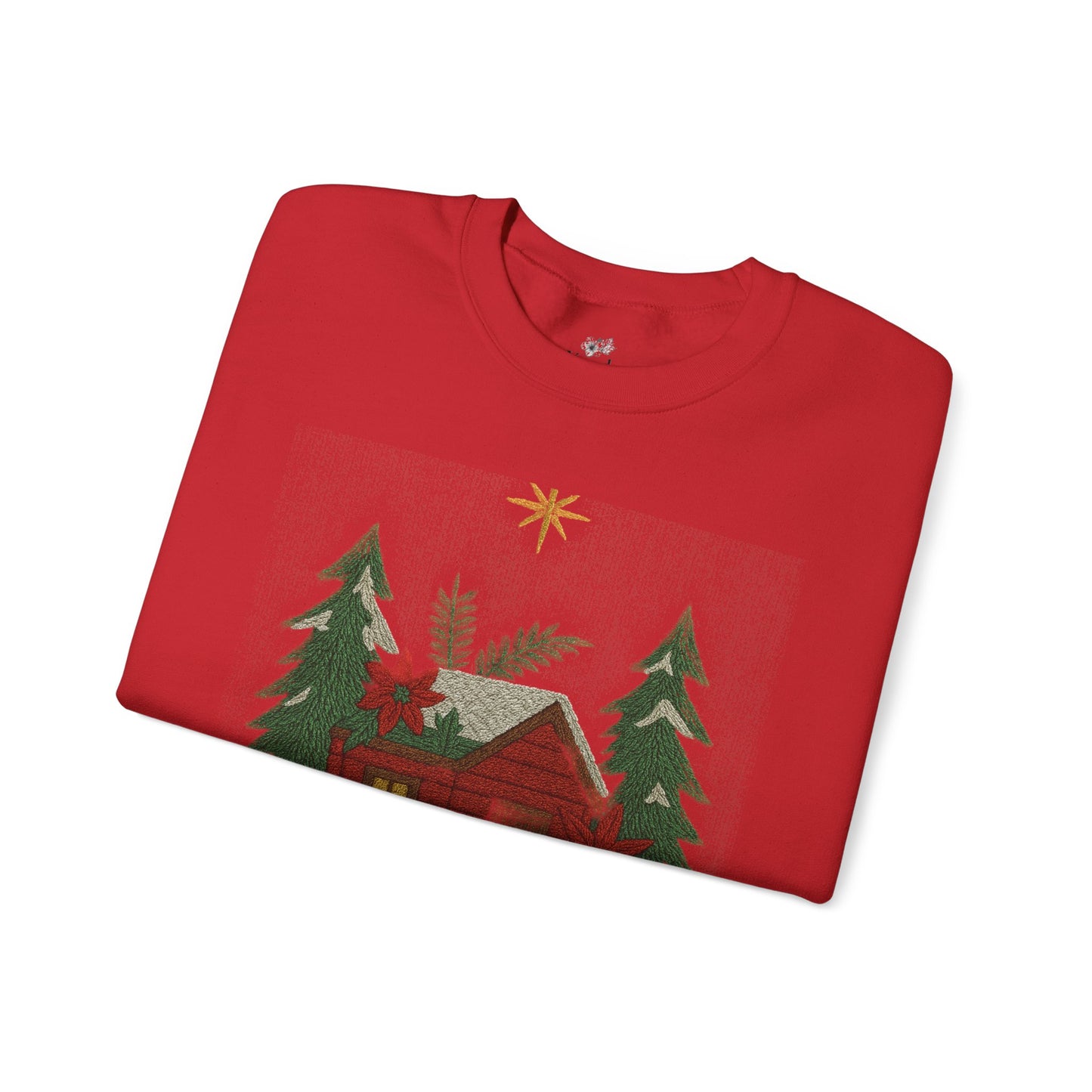 Cozy Holiday Sweatshirt - Island Noel Design, Unisex Christmas Crewneck, Winter Apparel, Gift for Him/Her, Seasonal Fashion