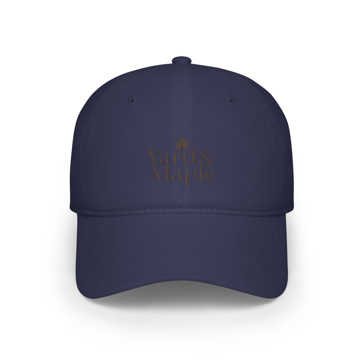 Trendy Low Profile Baseball Cap, Casual Hat, Outdoor Cap, Gift for Him/Her, Summer Accessory, Yard & Maple Design