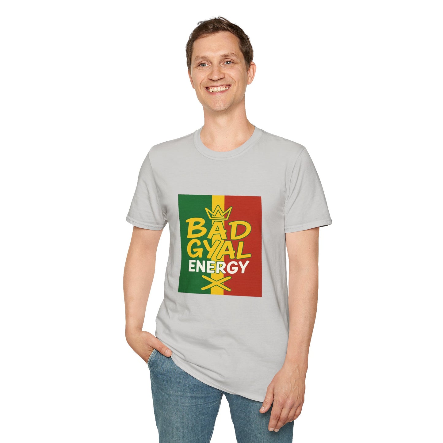 Rasta Vibes T-Shirt | Bad Gyal Energy | Unisex Graphic Tee, Casual Wear, Festival Apparel, Gift for Him/Her, Summer Style