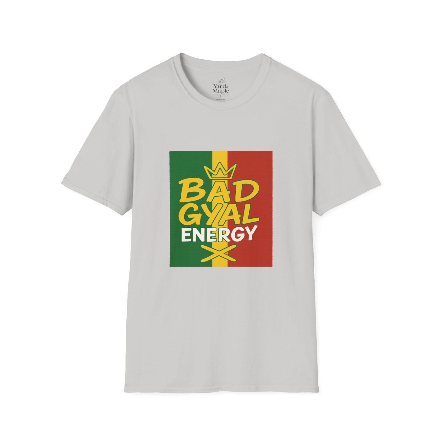 Rasta Vibes T-Shirt | Bad Gyal Energy | Unisex Graphic Tee, Casual Wear, Festival Apparel, Gift for Him/Her, Summer Style
