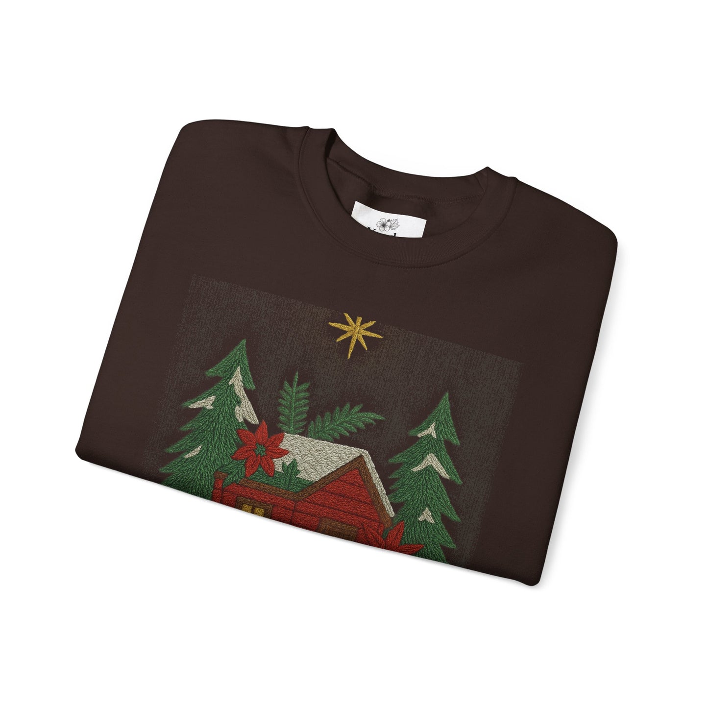 Cozy Holiday Sweatshirt - Island Noel Design, Unisex Christmas Crewneck, Winter Apparel, Gift for Him/Her, Seasonal Fashion