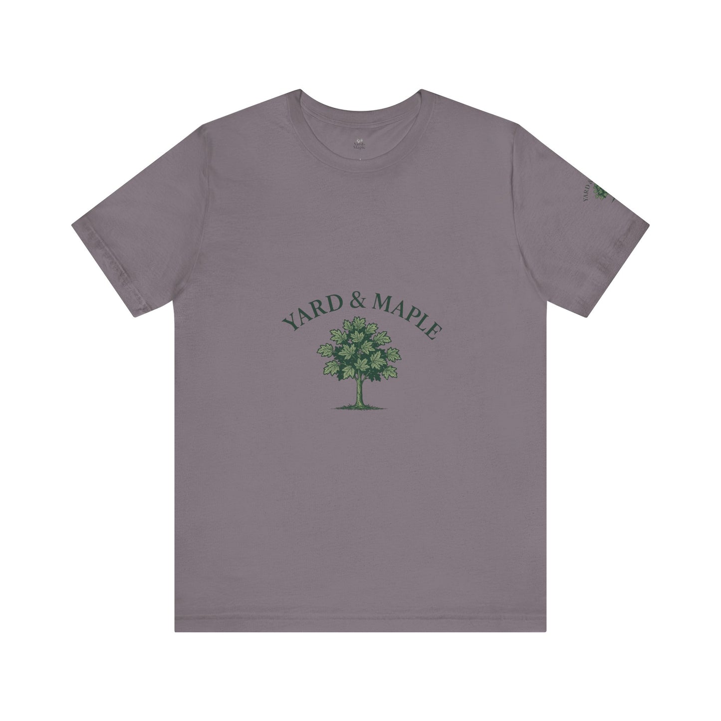 Yard & Maple Unisex Tee, Nature Lover T-Shirt, Eco-Friendly Apparel, Gift for Tree Huggers, Casual Everyday Wear