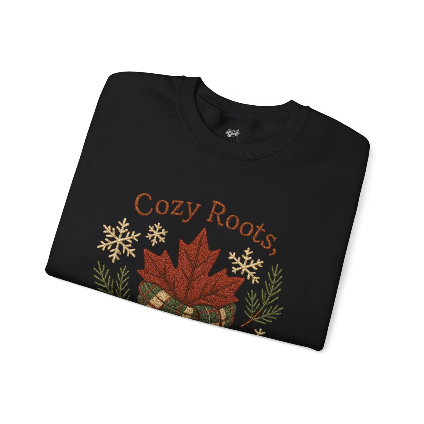 Cozy Roots Crewneck Sweatshirt: Warm Hearts Gift, Fall Fashion, Winter Apparel, Unisex Sweatshirt, Holiday Sweater