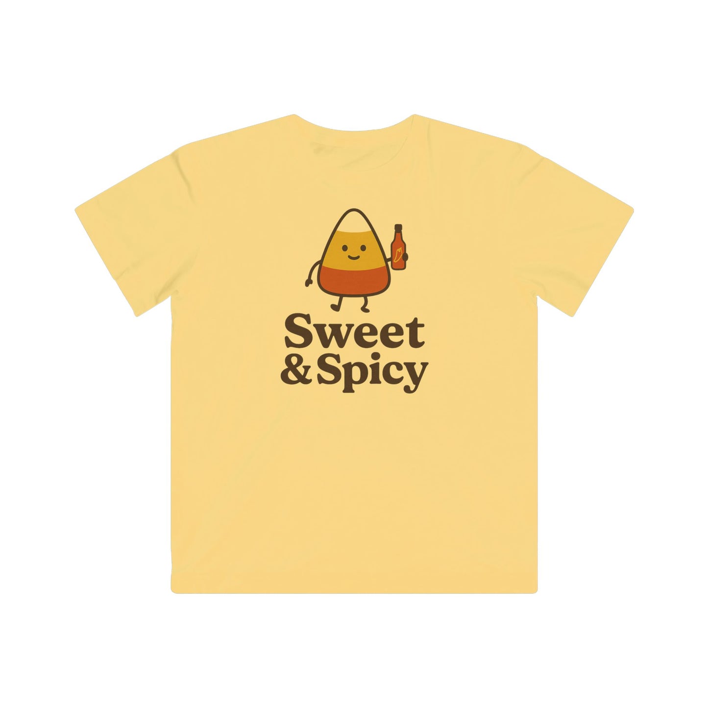 Sweet & Spicy Kids Tee - Fun Halloween T-Shirt, Cute Gift for Kids, Fall Apparel, Seasonal Wear, Trick or Treat Top
