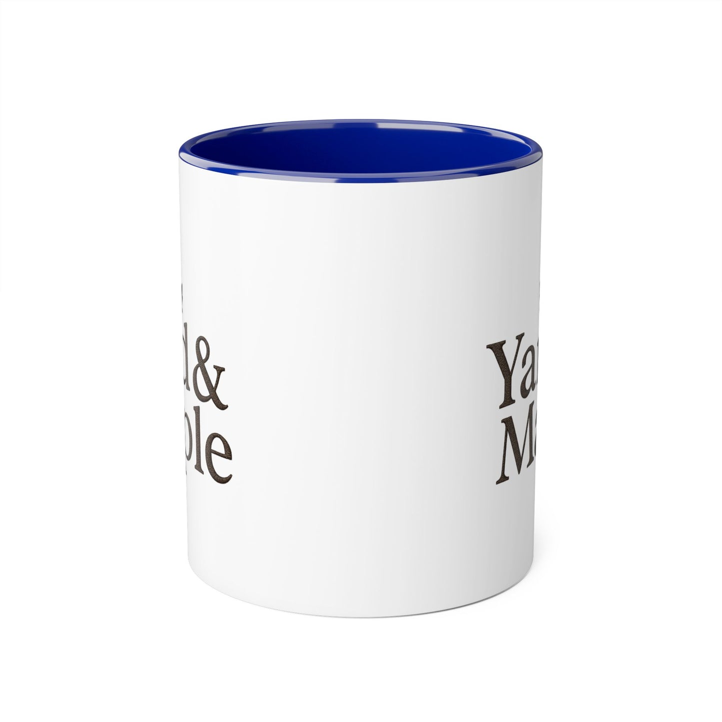 Yard & Maple Accent Mug - Cozy Coffee Cup, Perfect for Home/Office, Great Gift for Coffee Lovers, Autumn Decor, Unique Beverage Mug
