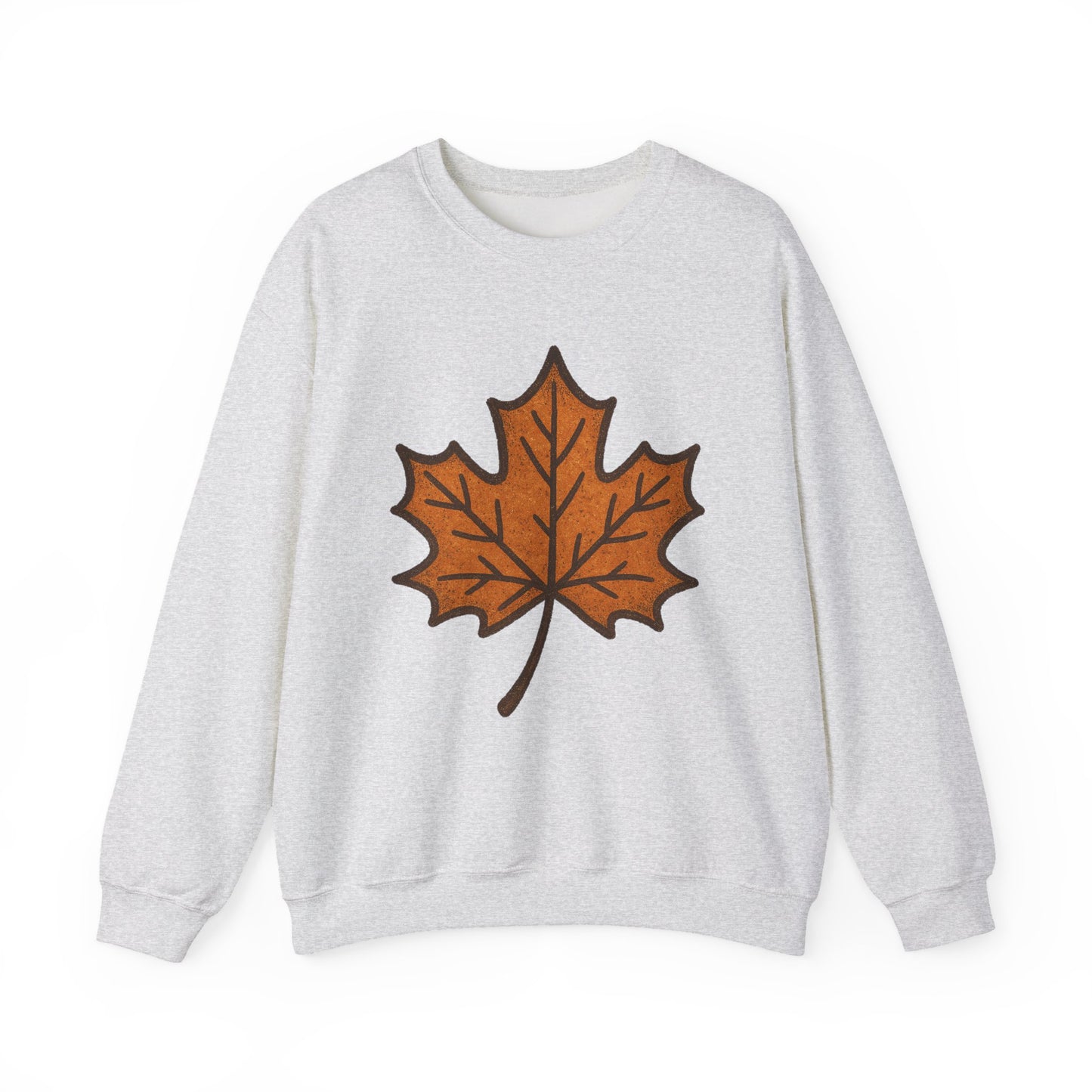 Autumn Leaf Sweatshirt | Unisex Cozy Crewneck | Fall Fashion, Thanksgiving Gift, Seasonal Style, Layering Essential