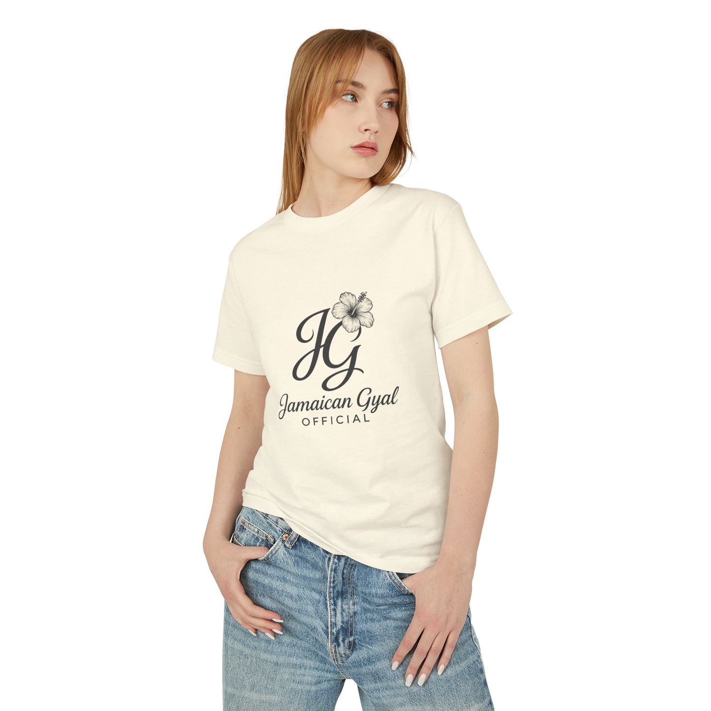Jamaican Gyal Unisex Tee, Comfortable Cotton Tee, Casual Wear, Music Festival Shirt, Gift for Jamaica Lovers, Summer Fashion