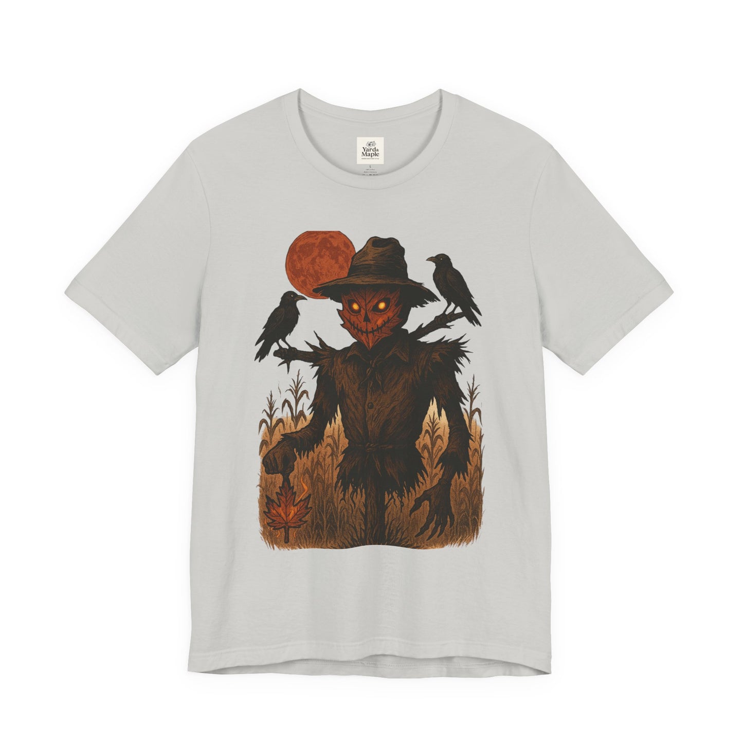 Spooky Scarecrow Graphic Tee | Unisex Halloween Shirt, Fall Fashion, Halloween Costume Tee, Scary Tee, Gift for Horror Lovers